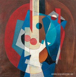 Komposition med gitarr Komposition med gitarr