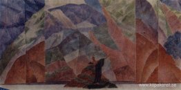 Scenografisk prolog till iscensättningen av Satans dagbok (av L. Scenografisk prolog till iscensättningen av Satans dagbok (av L.