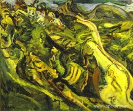 Vägen vid Cagnes Vägen vid Cagnes