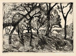 Landskap med träd Landskap med träd