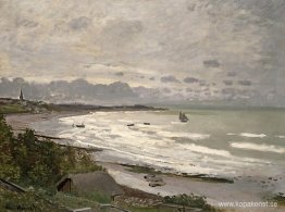 Stranden i Saint-Adresse Stranden i Saint-Adresse