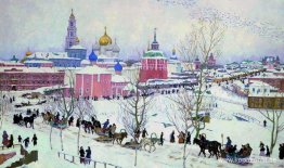 Troitse-Sergiyev-klostret på vintern Troitse-Sergiyev-klostret på vintern