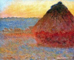 Grainstack, Impression in Pinks and Blues Grainstack, Impression in Pinks and Blues