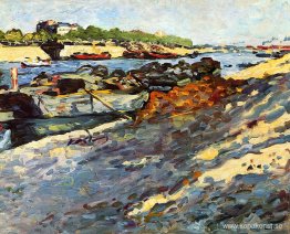 Pråmar på Seine Pråmar på Seine