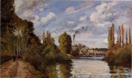 Flodstränder i Pontoise Flodstränder i Pontoise