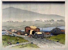 Regn vid Yabakei Regn vid Yabakei