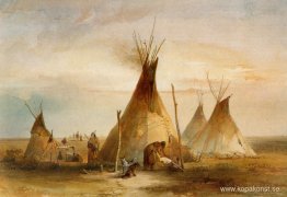 Sioux tipi från volym 1 av "Resor i det inre av Nordamerika" Sioux tipi från volym 1 av "Resor i det inre av Nordamerika"