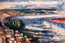 Floden Kiðá i Húsafellskógur Floden Kiðá i Húsafellskógur