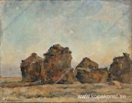 Höstackar på kvällen Höstackar på kvällen