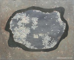 Kronblad på trottoaren Kronblad på trottoaren