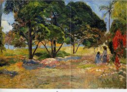 Landskap med tre träd Landskap med tre träd