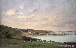 Utsikt på Saint-Quay-Portriaux Utsikt på Saint-Quay-Portriaux