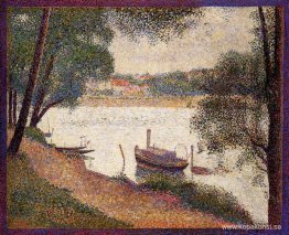 Seinen vid La Grande Jatte på våren Seinen vid La Grande Jatte på våren