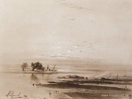 Tidig vår. Översvämning Tidig vår. Översvämning