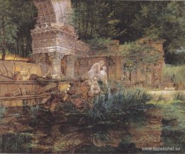 De romerska ruinerna i Schönbrunn De romerska ruinerna i Schönbrunn