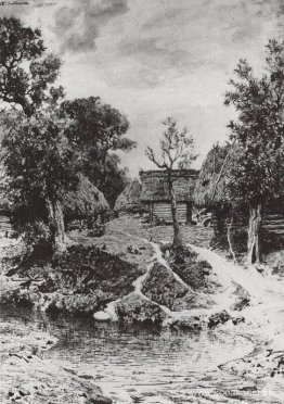 Bakgård. Byn Turgenev. Bakgård. Byn Turgenev.