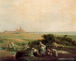 Utsikt över Fuenterrabía Utsikt över Fuenterrabía