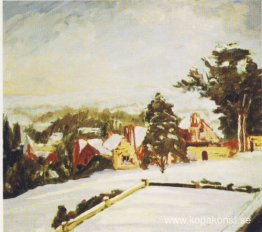 Vintervy över Chartwell Vintervy över Chartwell