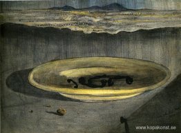 Landskap med telefoner på en tallrik Landskap med telefoner på en tallrik