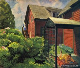 Sally och Paul, röda och gröna Sally och Paul, röda och gröna