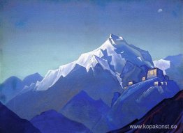 Himalaya. Blå berg. Himalaya. Blå berg.