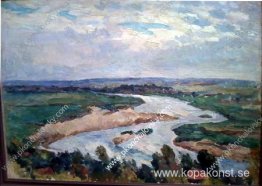 Floden på morgonen Floden på morgonen