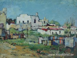 Hus på en sluttning, Bo-Kaap Hus på en sluttning, Bo-Kaap