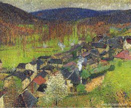 Utsikt över Labastide du Vert Utsikt över Labastide du Vert