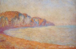 Klippan vid Pourville på morgonen Klippan vid Pourville på morgonen