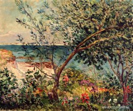 Monsieur Maufras trädgård vid havet Monsieur Maufras trädgård vid havet