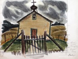 Kyrka, nära King City Kyrka, nära King City