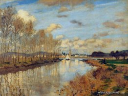 Argenteuil, sett från Seines handtag Argenteuil, sett från Seines handtag