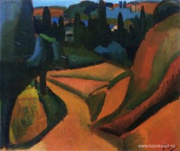 Landskap nära Martigues Landskap nära Martigues