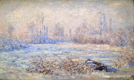 Frost nära Vetheuil Frost nära Vetheuil