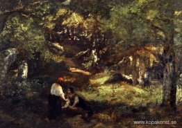 I Fontainebleau-skogen I Fontainebleau-skogen