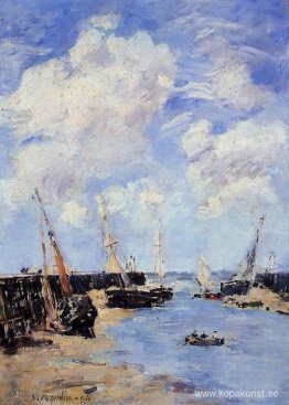 Trouville, Jettys, lågvatten Trouville, Jettys, lågvatten