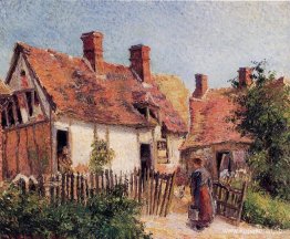 Gamla hus i Eragny Gamla hus i Eragny