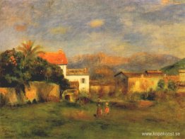 Utsikt över cagnes Utsikt över cagnes