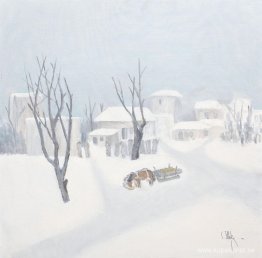 Vinter i byn Vinter i byn