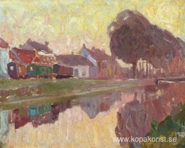 Gent, utsikt över Coupuren Gent, utsikt över Coupuren