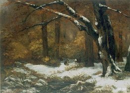 Deer's Shelter på vintern Deer's Shelter på vintern