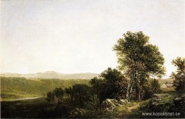 Ett frodigt sommarlandskap Ett frodigt sommarlandskap