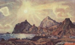 Utsikt över Sudak Utsikt över Sudak