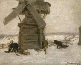 Vinter. Bruket på Ker-ön. Vinter. Bruket på Ker-ön.