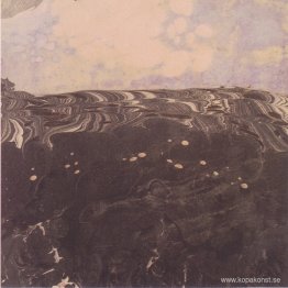 Landskap med molnig himmel Landskap med molnig himmel