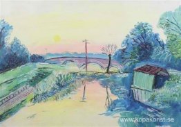 Flodlandskap Flodlandskap