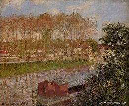 Solnedgång vid Moret-sur-Loing Solnedgång vid Moret-sur-Loing