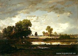Dammen, stormig himmel Dammen, stormig himmel