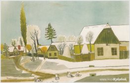 Husovtsy i snön Husovtsy i snön