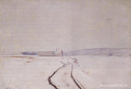 Längs floden, vinter Längs floden, vinter